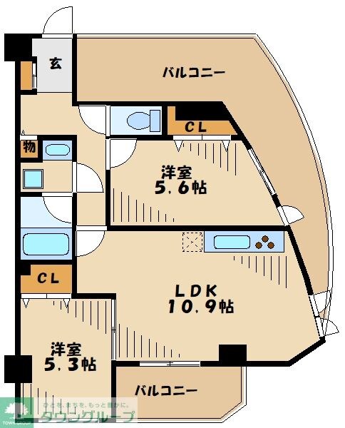 パッセ の物件間取画像