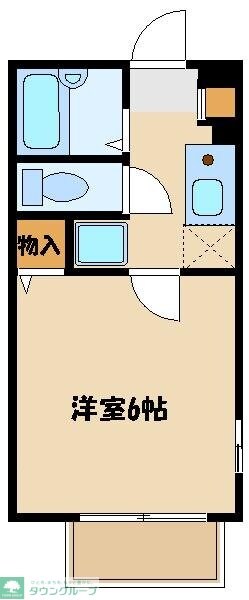 モナリエーEの物件間取画像