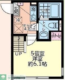アバーロ橋本の物件間取画像