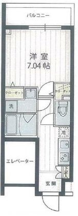 アプリーレ宮崎台IIの物件間取画像