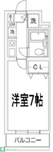 ティアレ宮崎台の物件間取画像