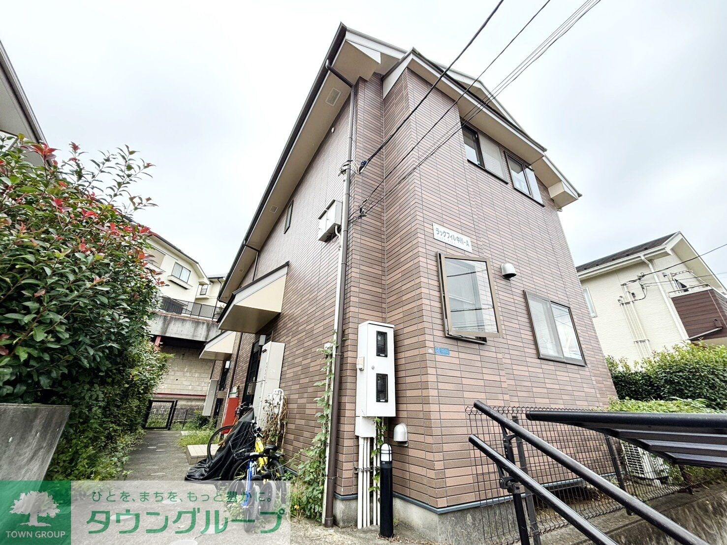 ラックフィル中川A棟の物件外観写真