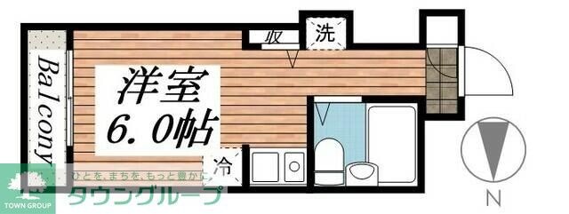 コンフォート長津田の物件間取画像