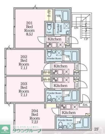 ビエンタ溝の口の物件間取画像