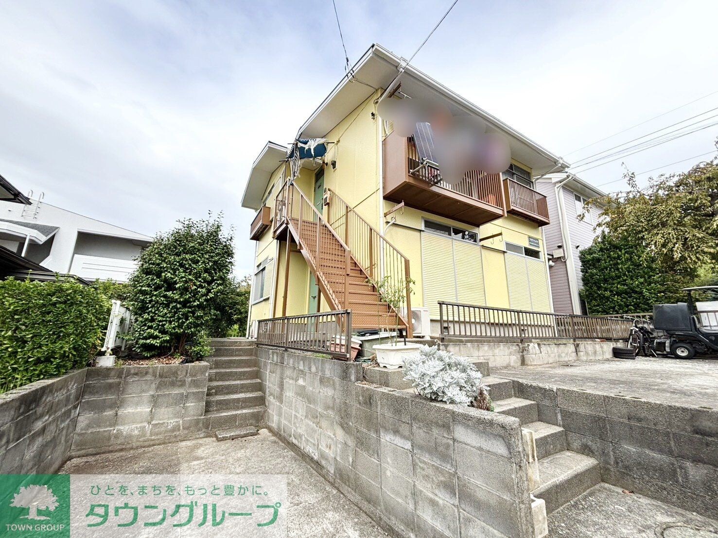 フラワーハイツの物件外観写真