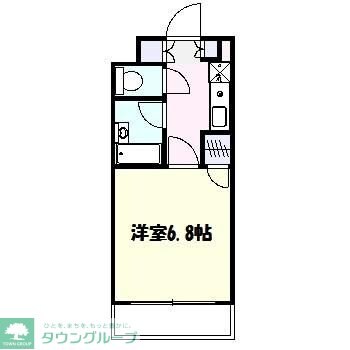 アビタシオン根岸IIIの物件間取画像