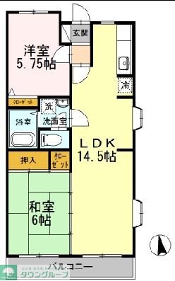 カサベルデUの物件間取画像