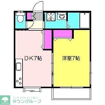 永井ハイツの物件間取画像