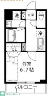 LOC’S SAGINUMAの物件間取画像