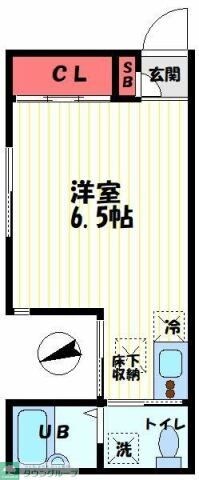 ソリッド溝の口の物件間取画像