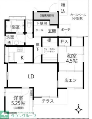 志村ハイツの物件間取画像