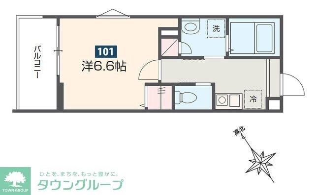 MELDIA相模大野の物件間取画像