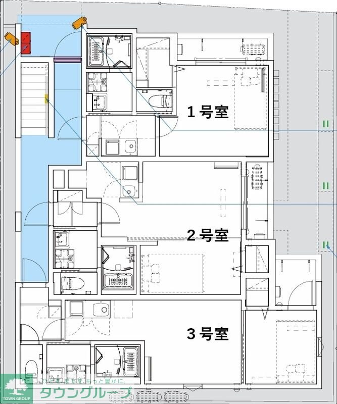 LUNA COURTの物件内観写真