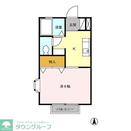 アルカディアの物件間取画像