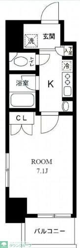 N-flats町田の物件間取画像