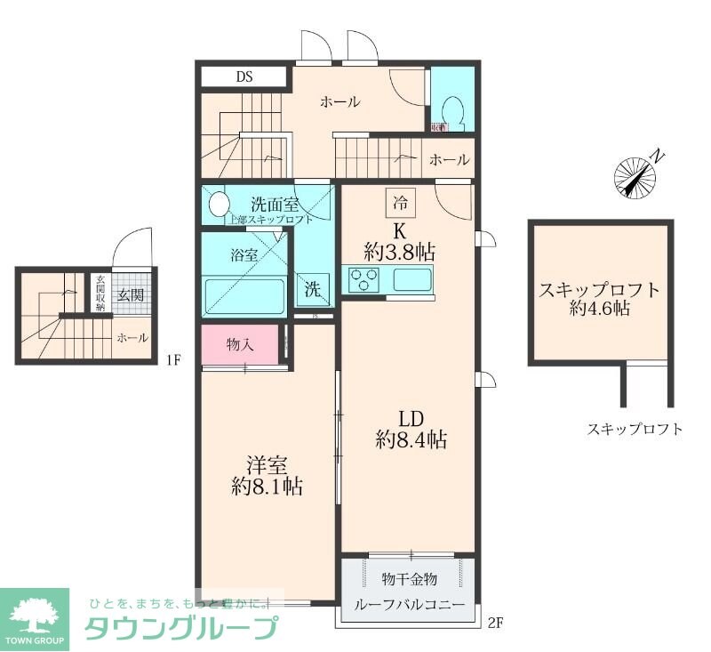 仮)相模原市中央区上溝アパートの物件間取画像