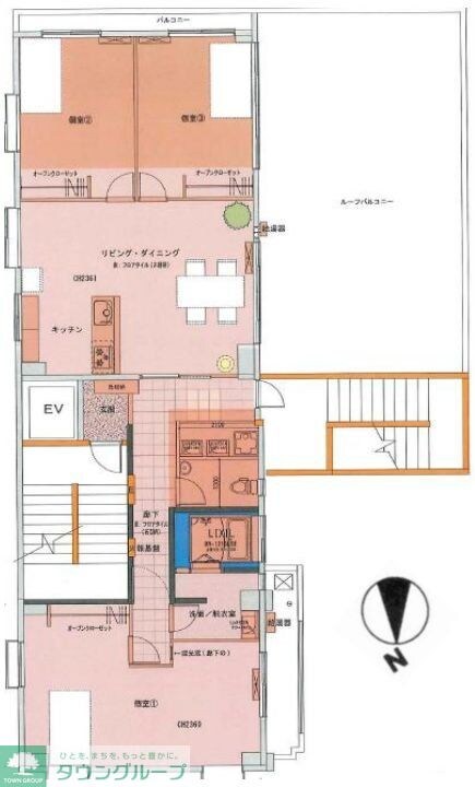第二原嶋ビルの物件間取画像