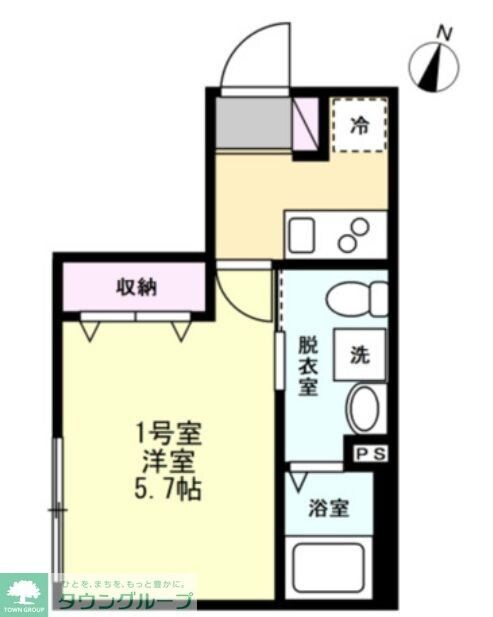ベイルーム南林間の物件間取画像