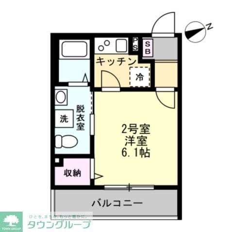 ベイルームプレミア橋本の物件間取画像