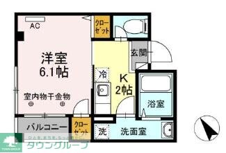 中澤ビルの物件間取画像