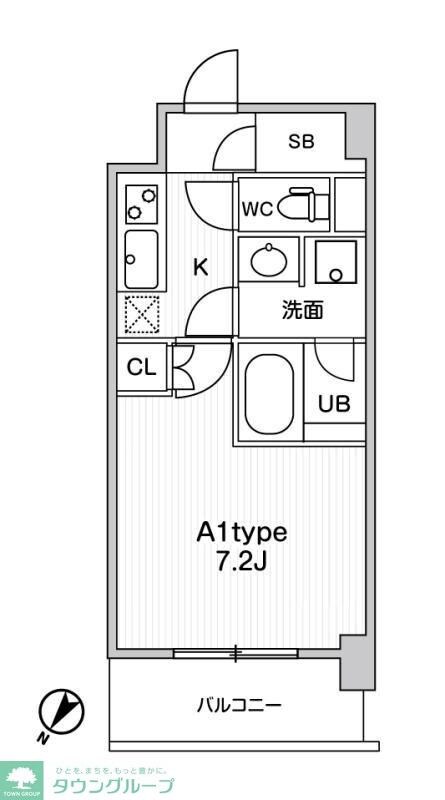 JMFResidence町田の物件間取画像