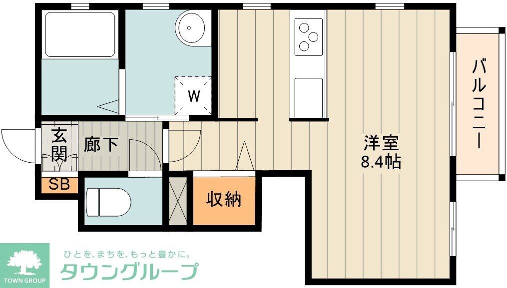 ハピネスIIの物件間取画像