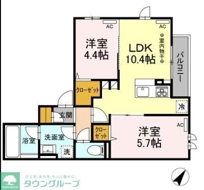 D-Style中町の物件間取画像
