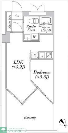 TraValore淵野辺の物件間取画像