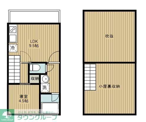 Auroraの物件間取画像