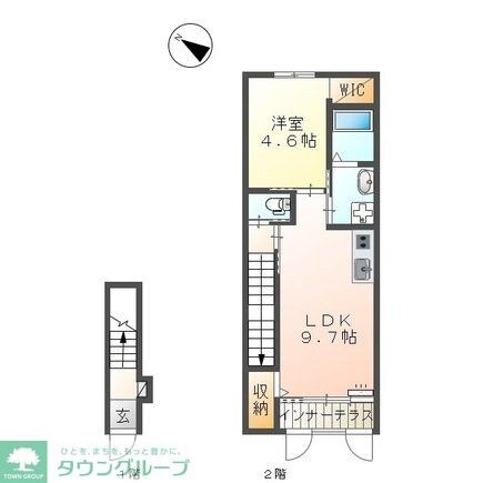リベーラならはらの物件間取画像