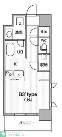 JMFResidence町田の物件間取画像