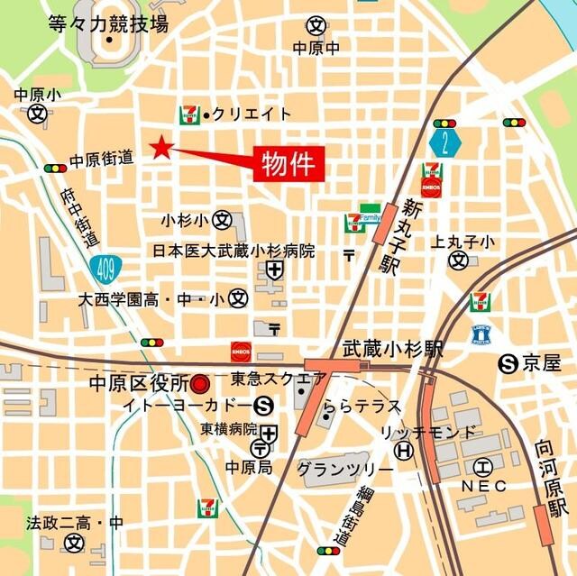 GOTEN 武蔵小杉の物件内観写真