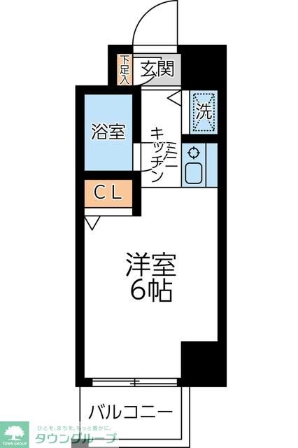 ユーコート新丸子の物件間取画像