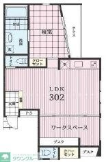 アイビットビルの物件間取画像