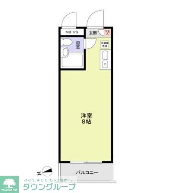 モナークマンション溝の口IIの物件間取画像