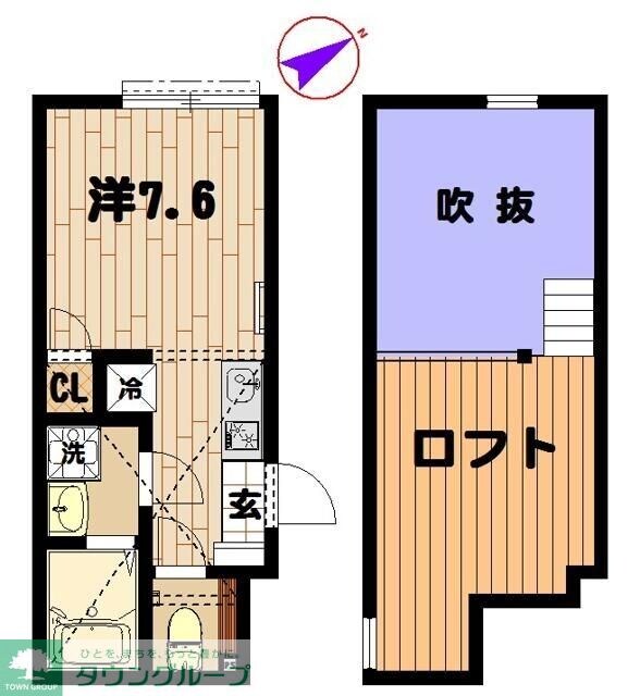 シュリップ溝の口の物件間取画像