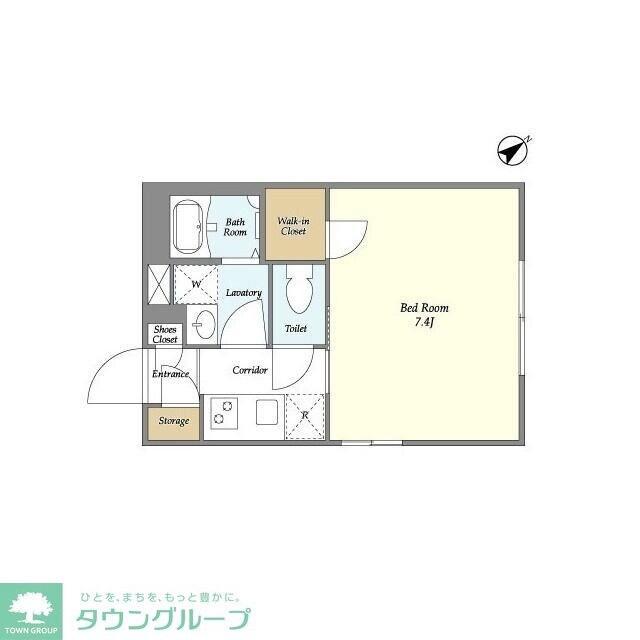 コンポジット元住吉の物件間取画像