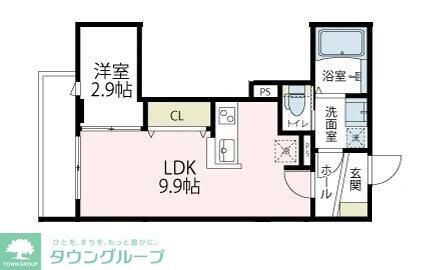 フィオーレエスパシオの物件間取画像