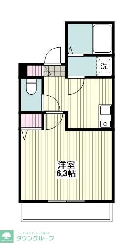 シエルホンダの物件間取画像