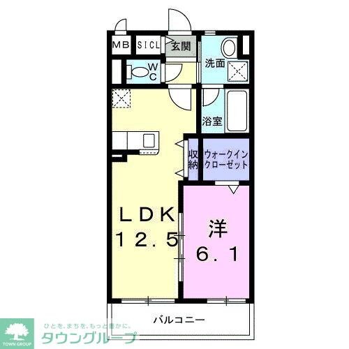 ヴィラ フェリシアの物件間取画像
