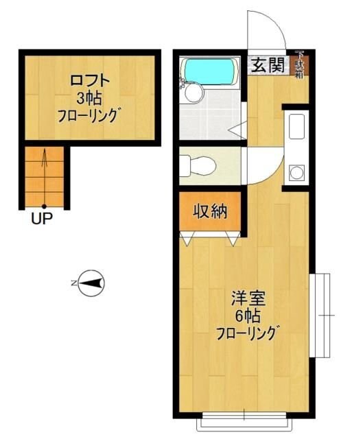 ハイツマレードの物件間取画像