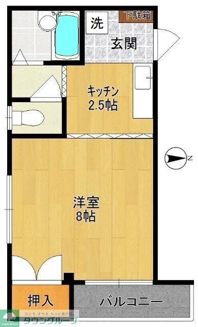 ファミール鈴木の物件間取画像