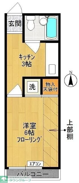ピアハウスの物件間取画像