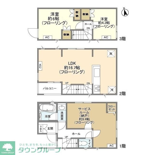 Kolet調布多摩川#02の物件間取画像