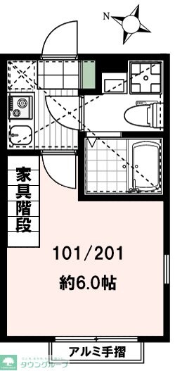 マ・ピエス生田8の物件間取画像