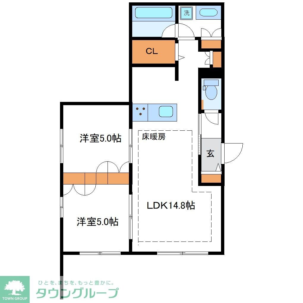 Premium Maison光の物件間取画像