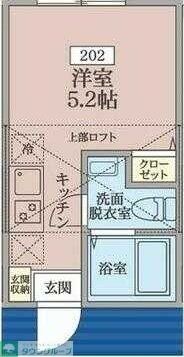クレオパトラ西生田の物件間取画像