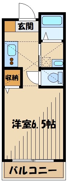 コーポサンライズの物件間取画像