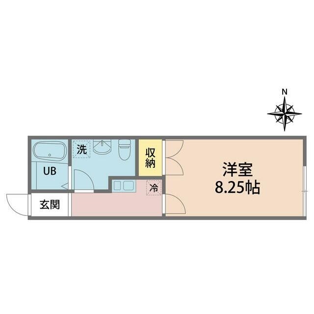 シェモア伊勢原の物件間取画像