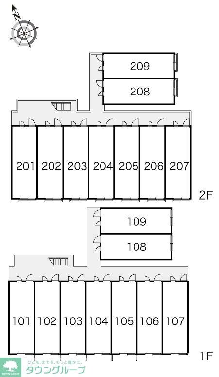 レオパレスラッキーハイムFの物件内観写真